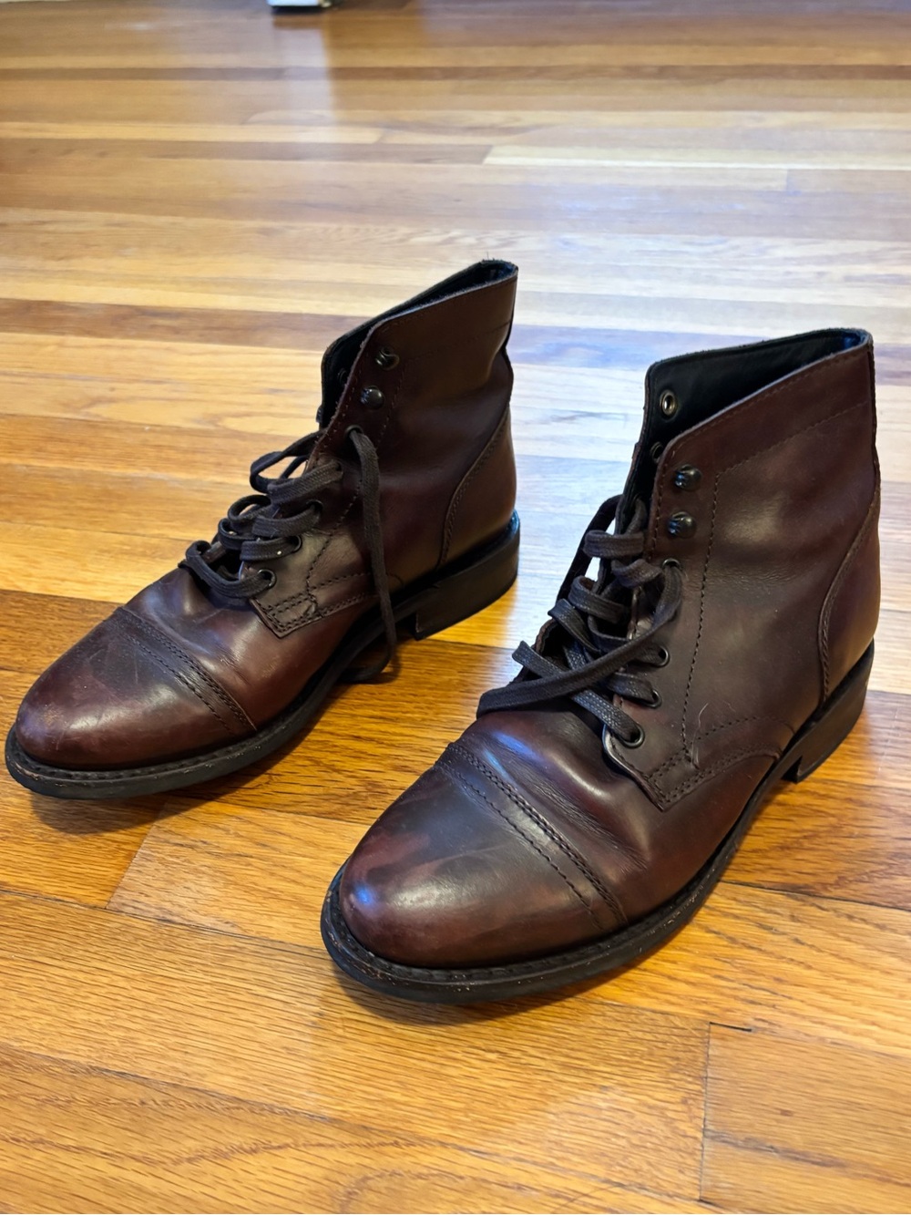 Brown Leather Thursday Boots